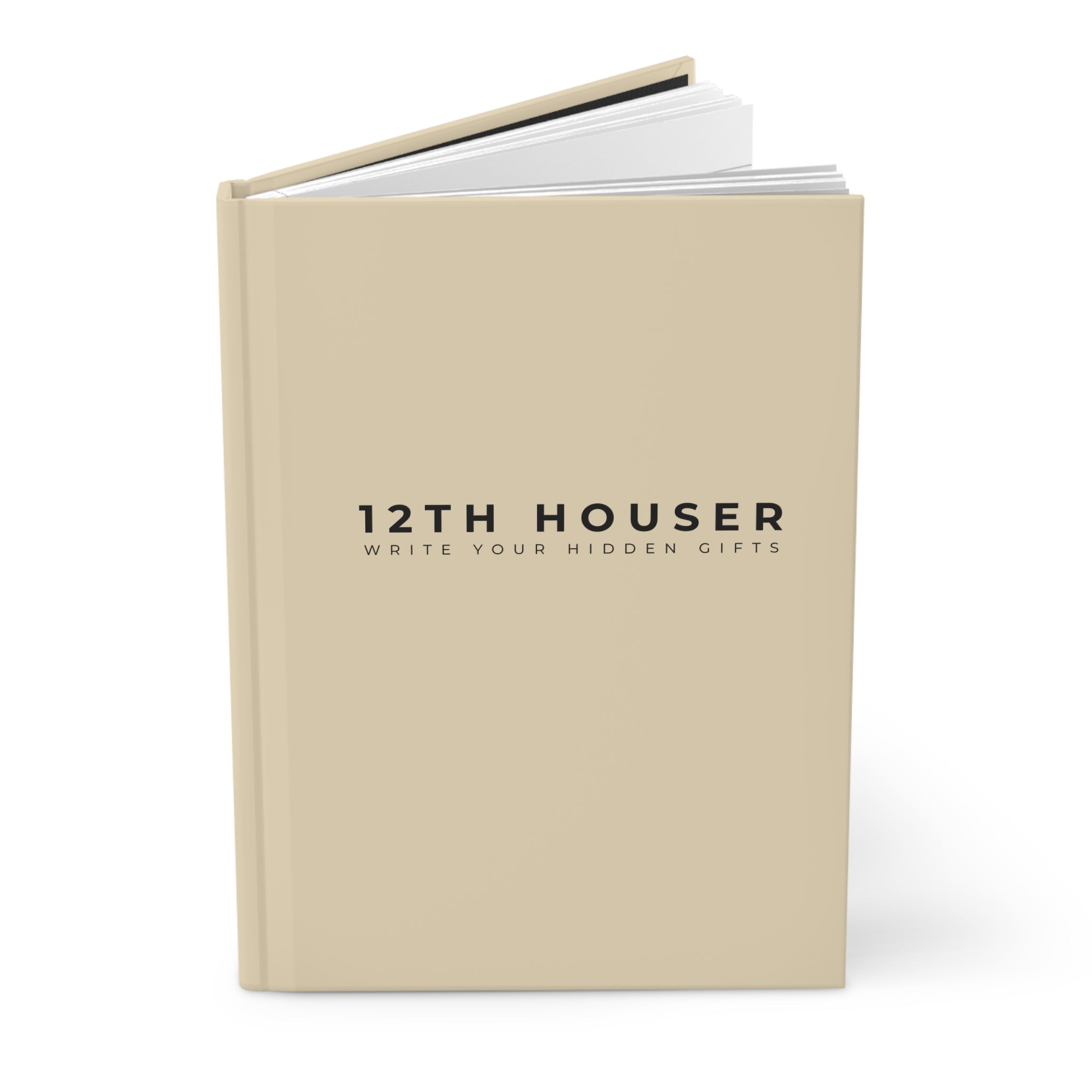 12TH HOUSER Journal | Stylish Hard Backed Journal for Self-Reflection, Gift Ideas, Writing, Planning, Creative Projects, Personal Growth, Ideal for Journaling