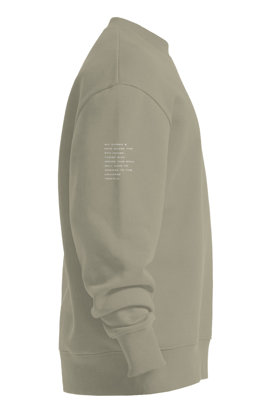 8H Men’s Heavy Crew – Signature Nude Series