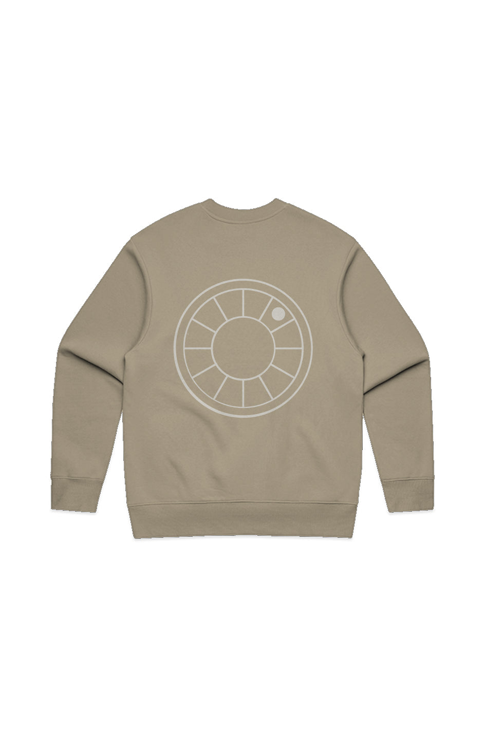 8H Men’s Heavy Crew – Signature Nude Series