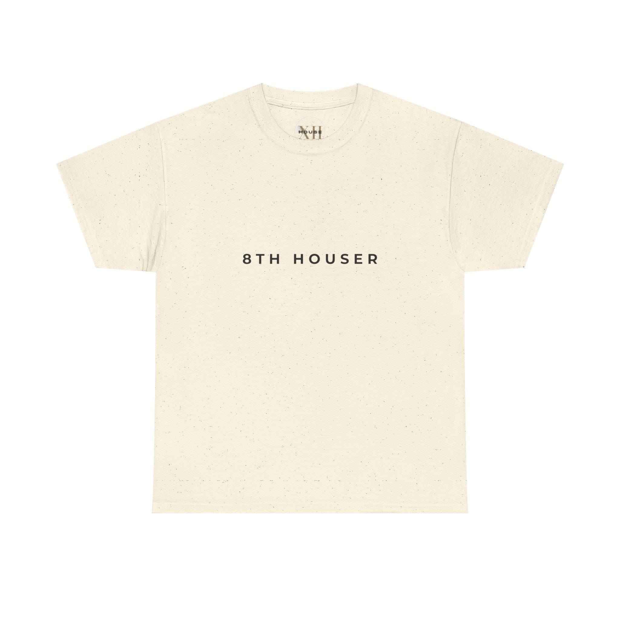 8TH Houser Tee | Unisex Astrology Placement Tee - Minimalist Design