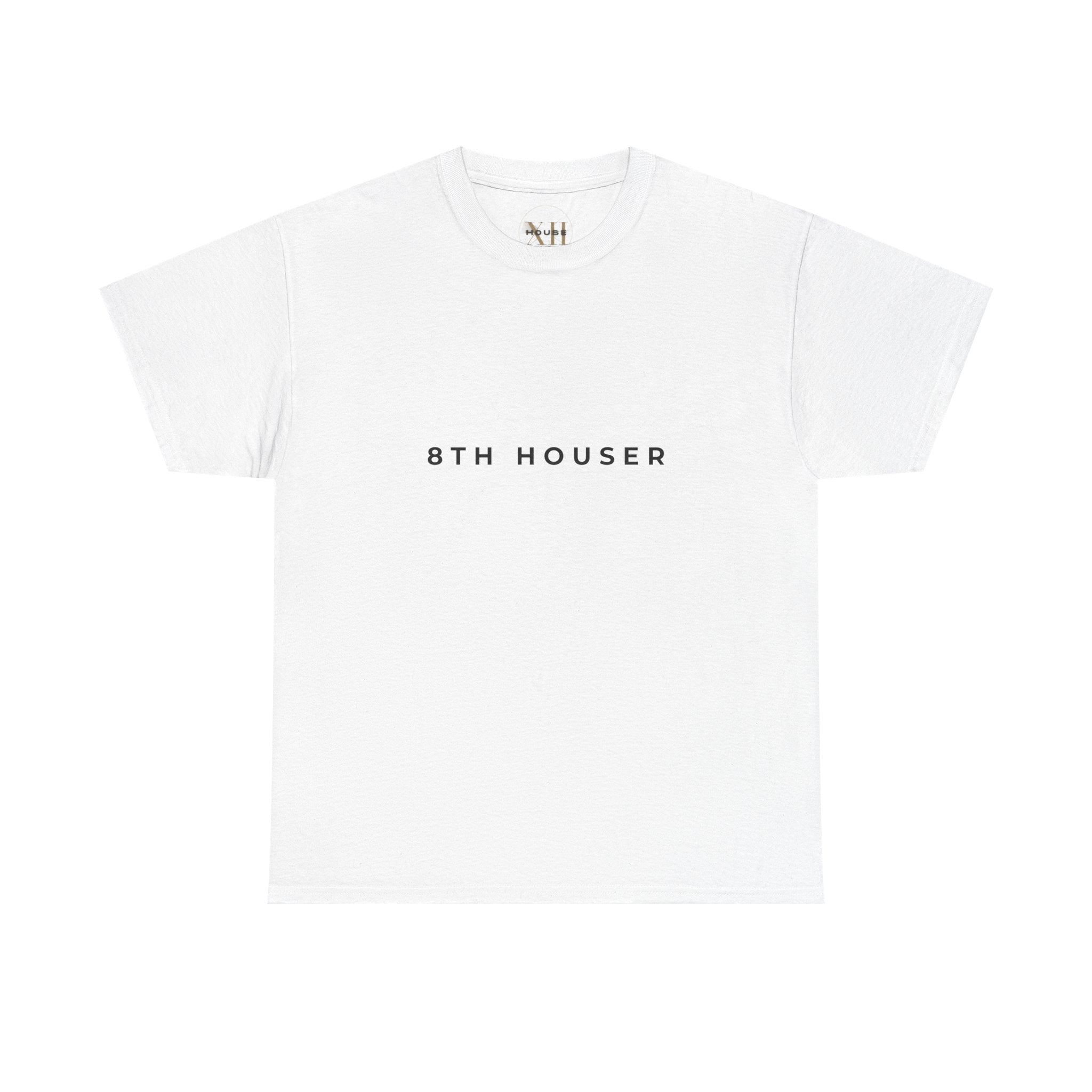 8TH Houser Tee | Unisex Astrology Placement Tee - Minimalist Design