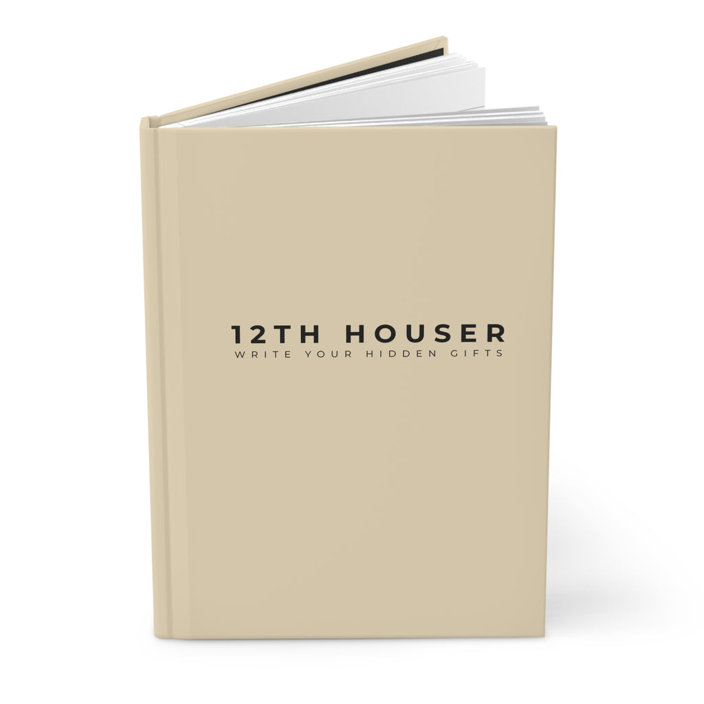 12TH HOUSER Journal | Stylish Hard Backed Journal for Self-Reflection, Gift Ideas, Writing, Planning, Creative Projects, Personal Growth, Ideal for Journaling