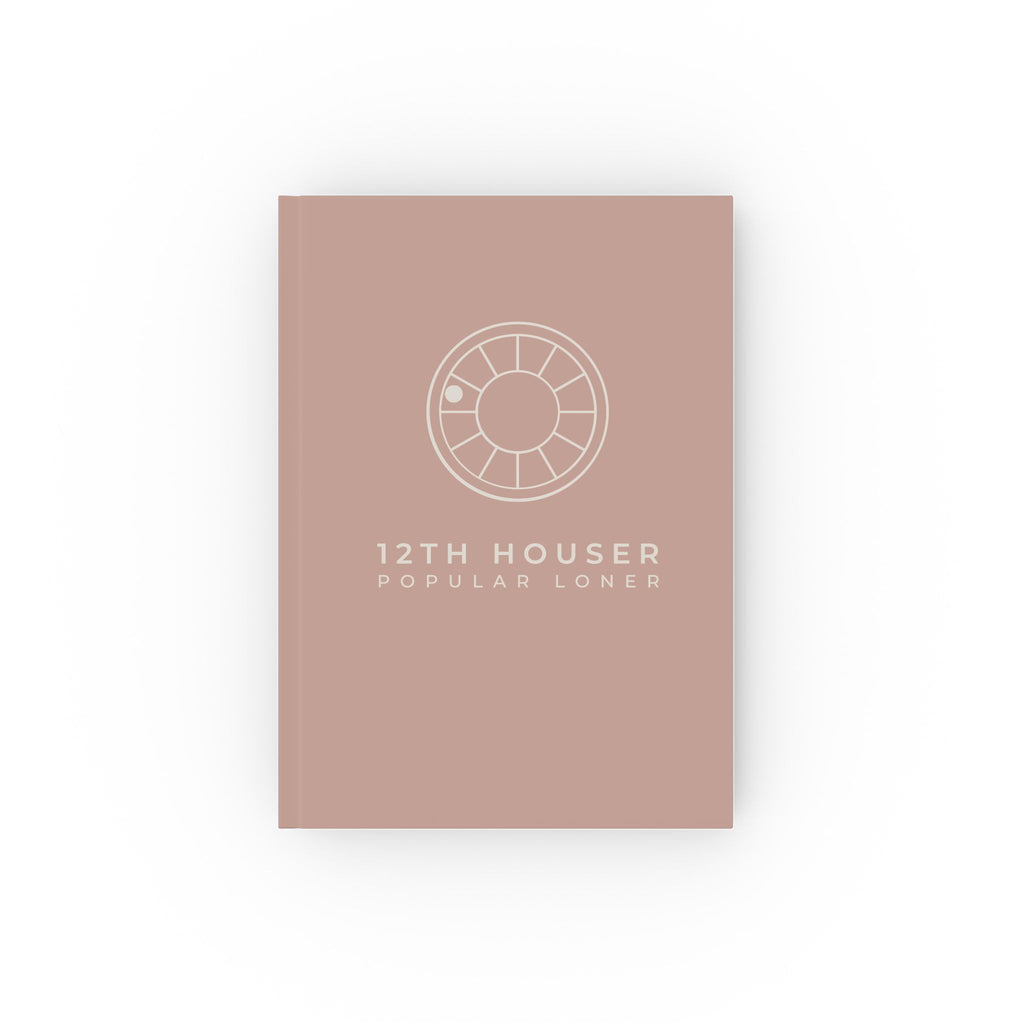 12TH HOUSER Journal | Stylish Hard Backed Journal for Self-Reflection, Gift Ideas, Writing, Planning, Creative Projects, Personal Growth, Ideal for Journaling