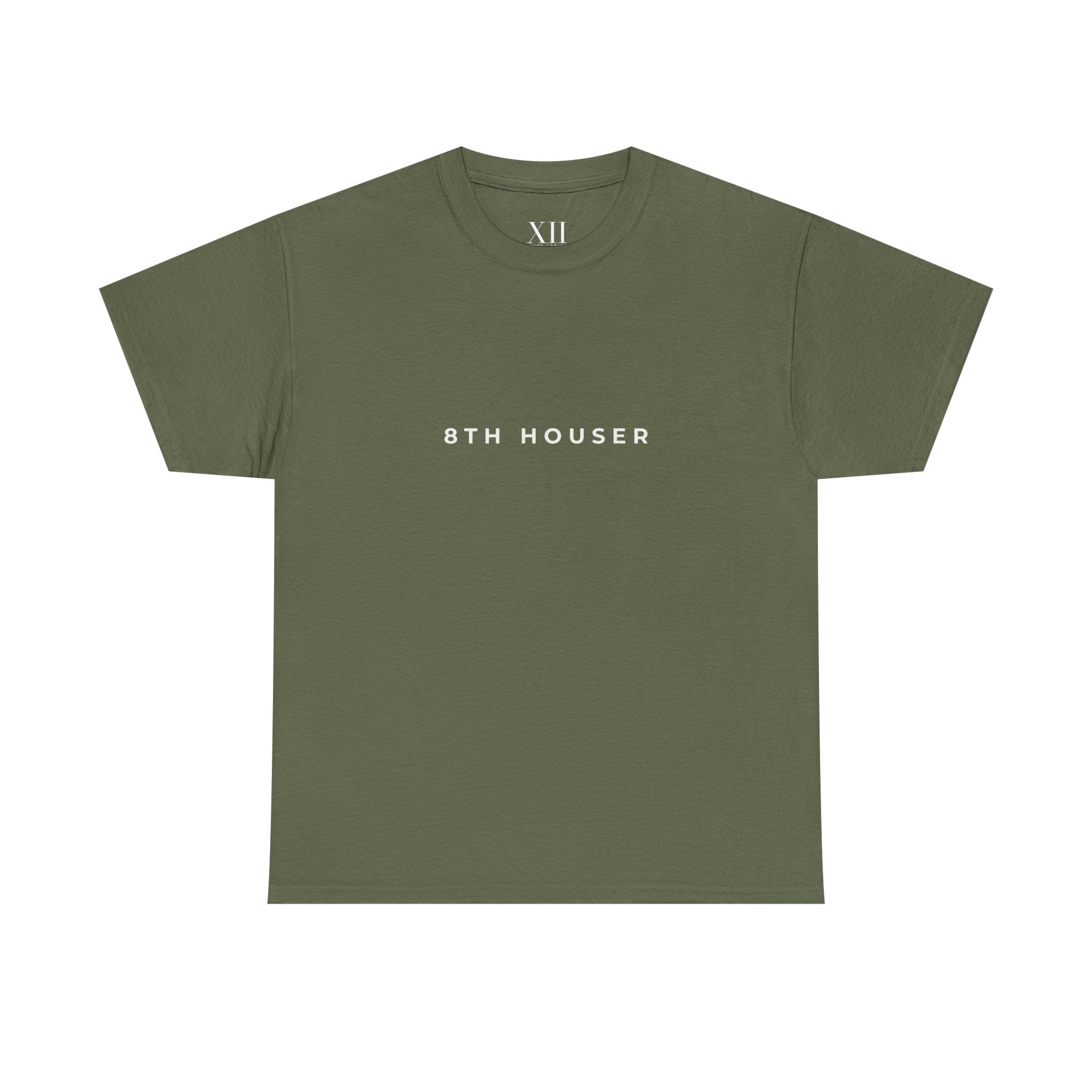 8TH Houser Tee | Unisex Astrology Placement Tee - Minimalist Design