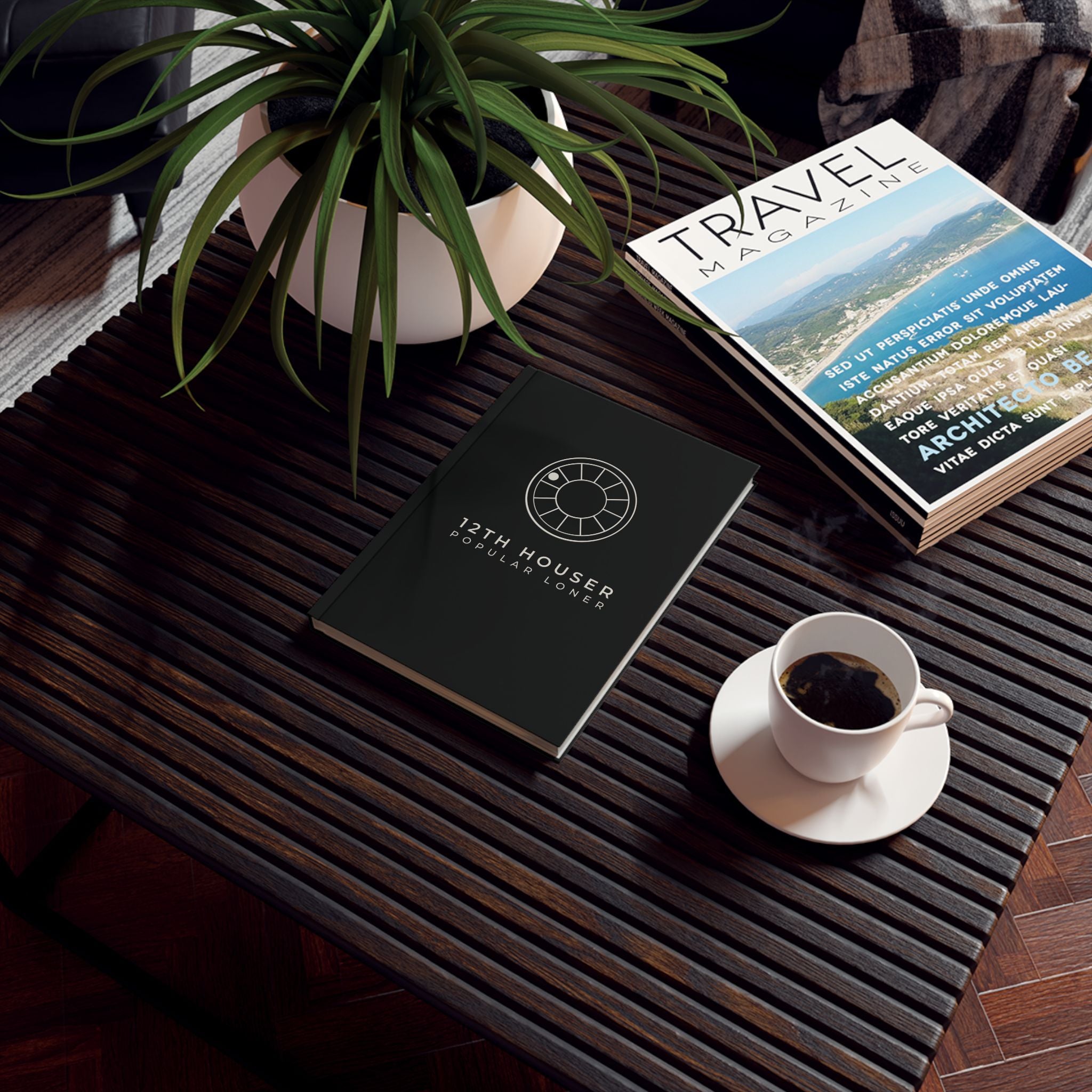 12TH HOUSER Journal | Stylish Hard Backed Journal for Self-Reflection, Gift Ideas, Writing, Planning, Creative Projects, Personal Growth, Ideal for Journaling