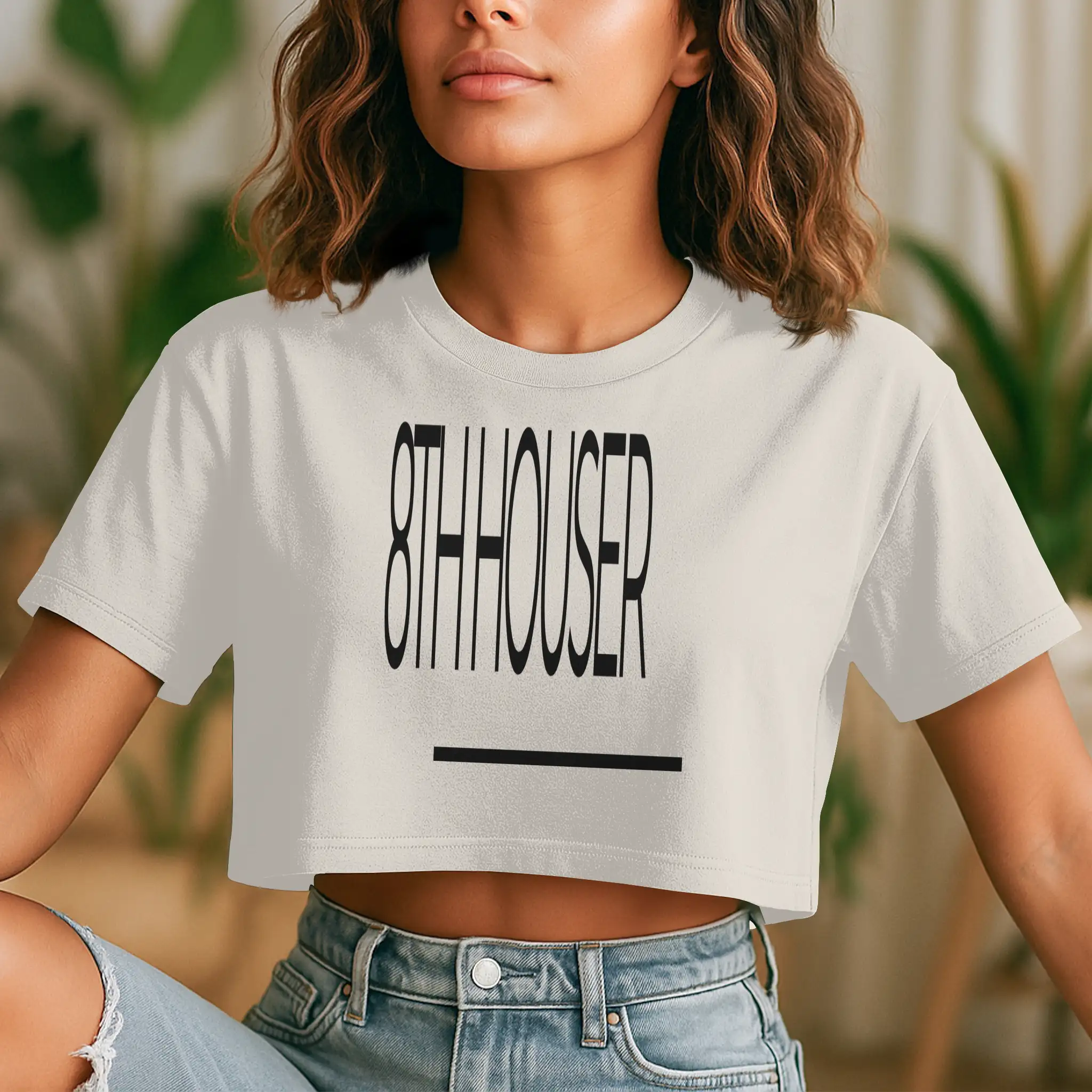 8TH House Cropped T-Shirt