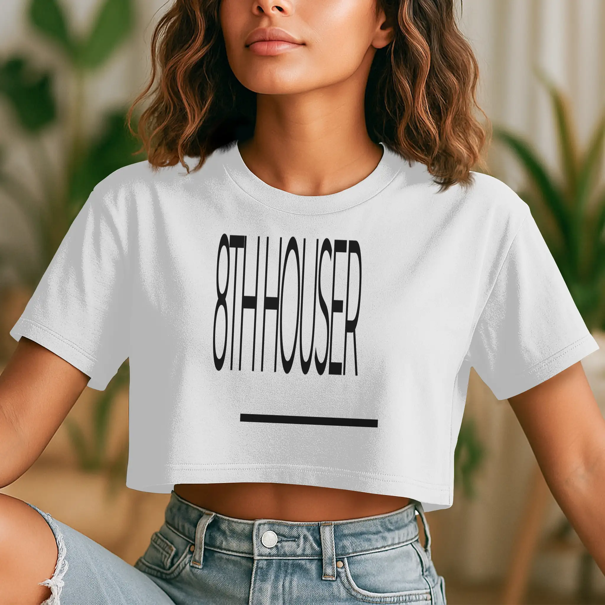 8TH House Cropped T-Shirt