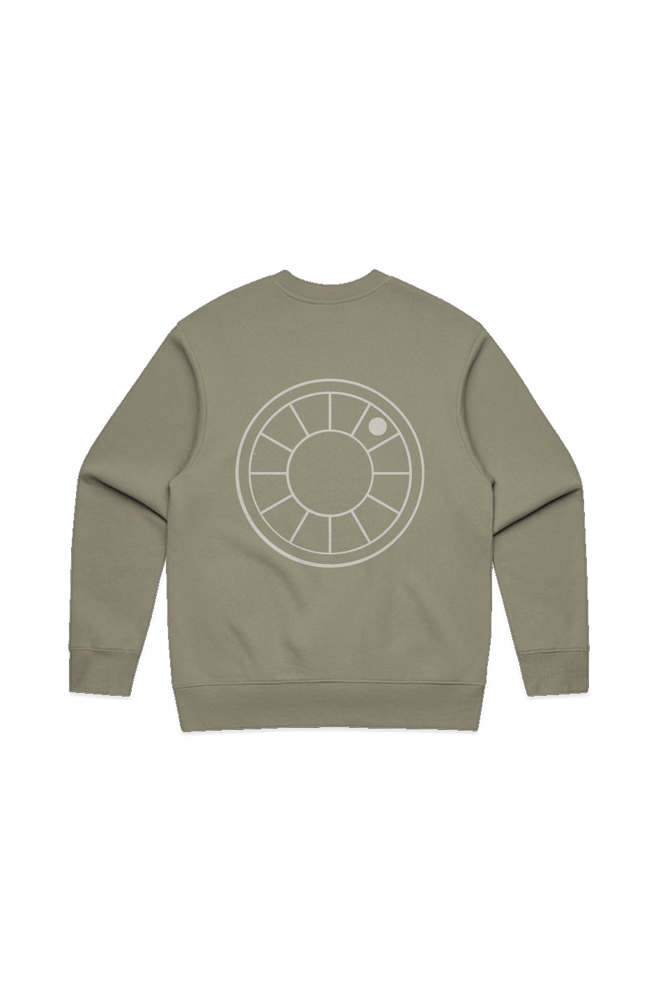 8H Men’s Heavy Crew – Signature Nude Series