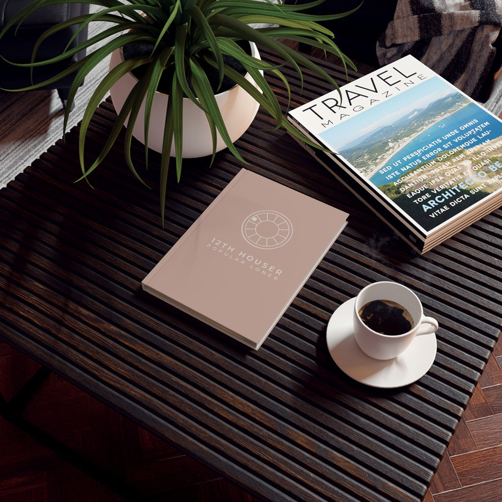 12TH HOUSER Journal | Stylish Hard Backed Journal for Self-Reflection, Gift Ideas, Writing, Planning, Creative Projects, Personal Growth, Ideal for Journaling