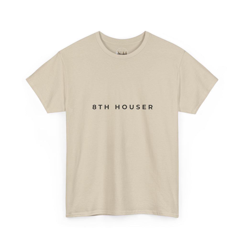 8TH Houser Tee | Unisex Astrology Placement Tee - Minimalist Design