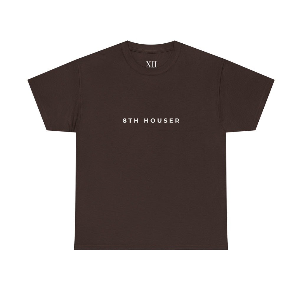 8TH Houser Tee | Unisex Astrology Placement Tee - Minimalist Design